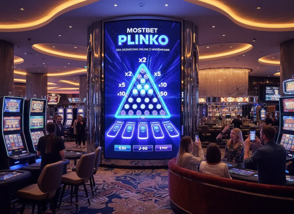 Mostbet plinko - gra hazardowa online z mnożnikami